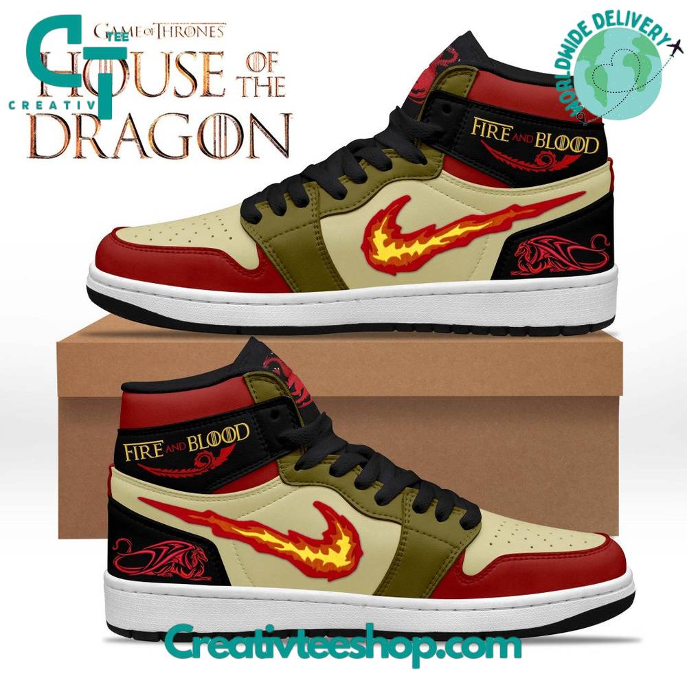 JWFancy Game Of Thrones AJ1 High Sneakers Shoes For Men And Women