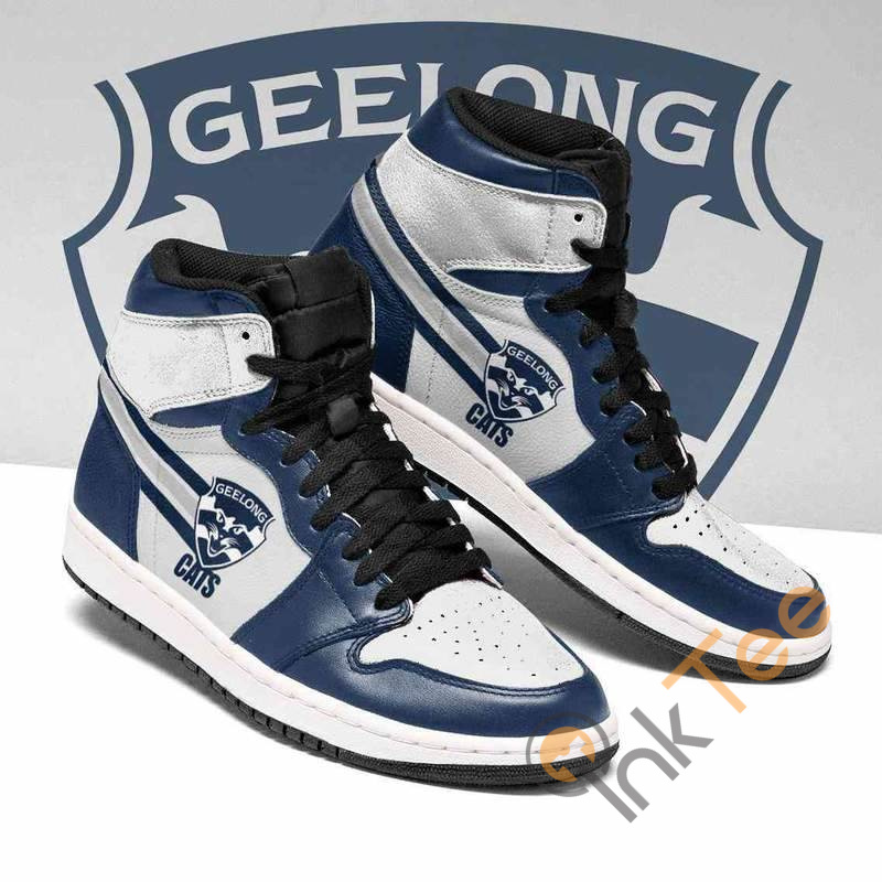 JWFancy Geelong Cats AFL AJ1 High Sneakers Shoes For Men And Women