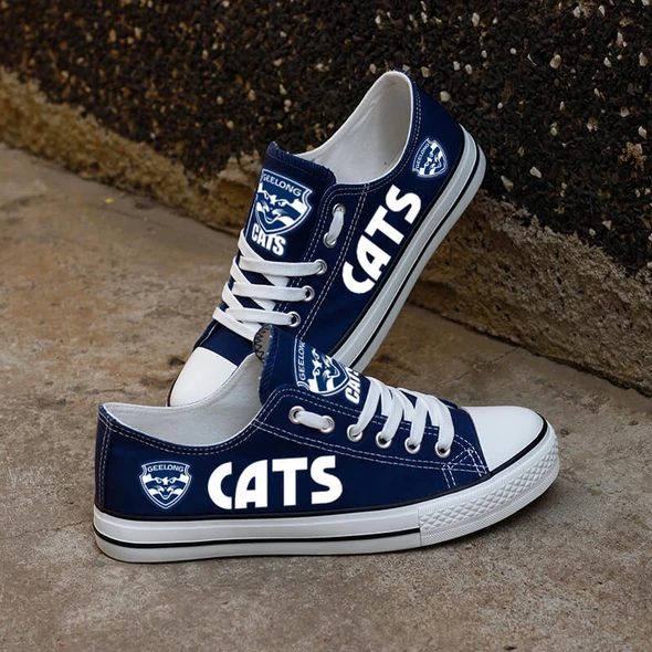 JWFancy Geelong Cats Low Top Canvas Sneakers Shoes For Men And Women