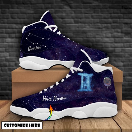 JWFancy Gemini Zodiac AJ13 Sneakers Shoes For Men And Women