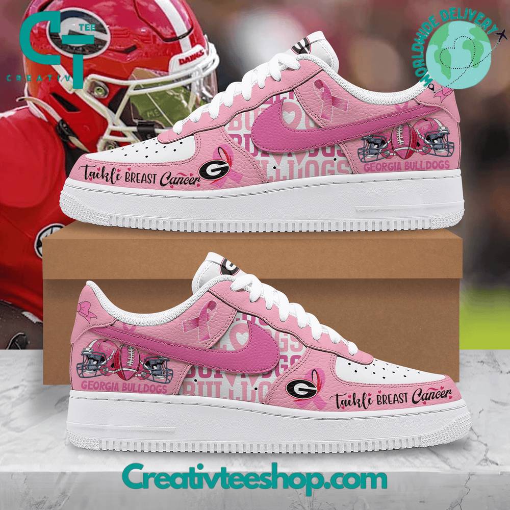 JWFancy Georgia Bulldogs Air Low-Top Sneakers Shoes For Men And Women