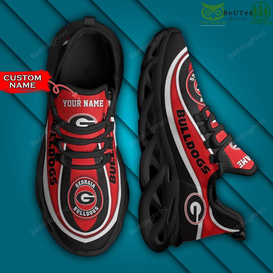 JWFancy Georgia Bulldogs Max Soul Shoes Sneakers For Men And Women