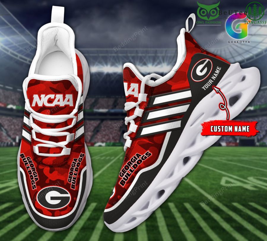 JWFancy Georgia Bulldogs Max Soul Shoes Sneakers For Men And Women