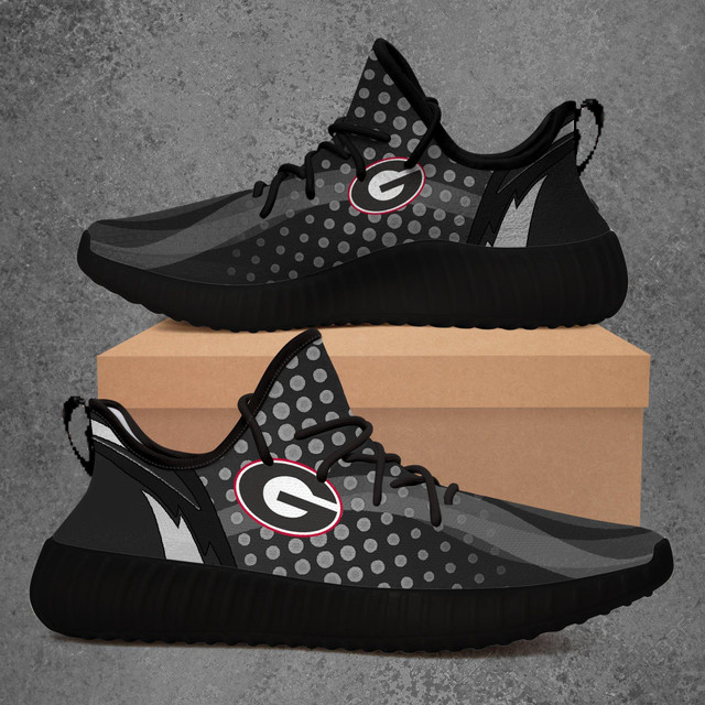 JWFancy Georgia Bulldogs Yeezy Boost Shoes For Men And Women
