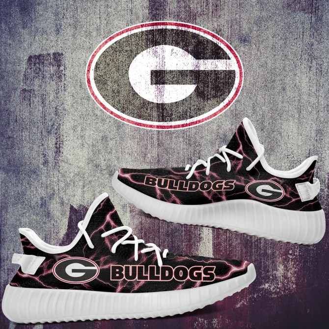 JWFancy Georgia Bulldogs Yeezy Boost Shoes For Men And Women