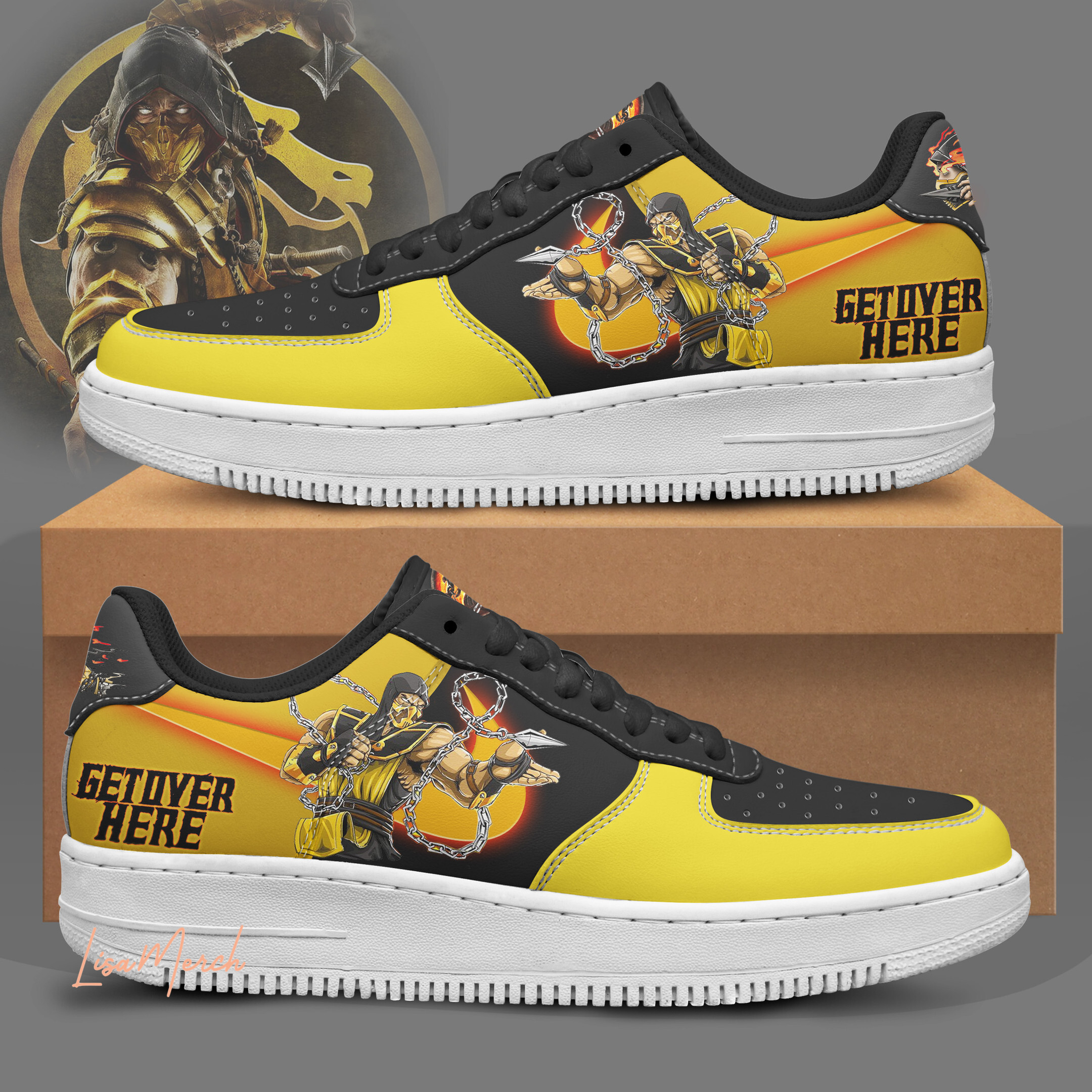 JWFancy Get Over Here Air Low-Top Sneakers Shoes For Men And Women
