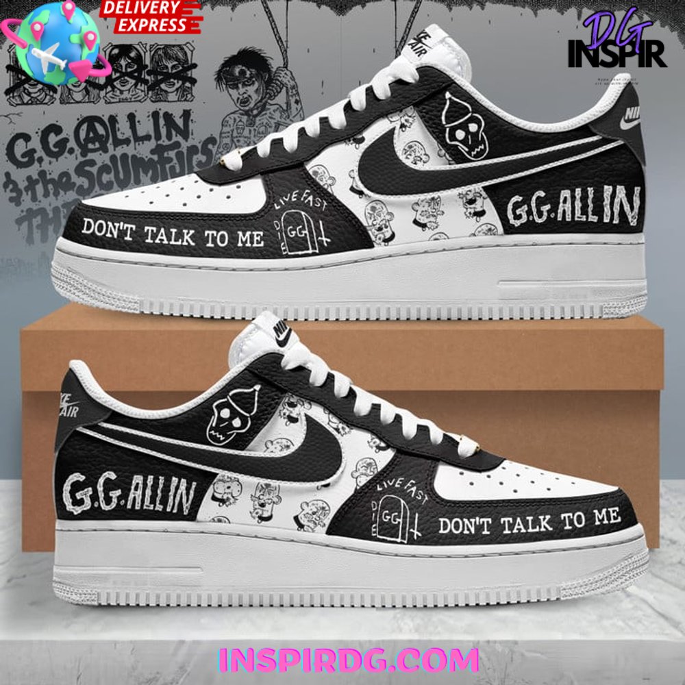 JWFancy GG Allin Don't Talk To Me Air Low-Top Sneakers Shoes For Men And Women