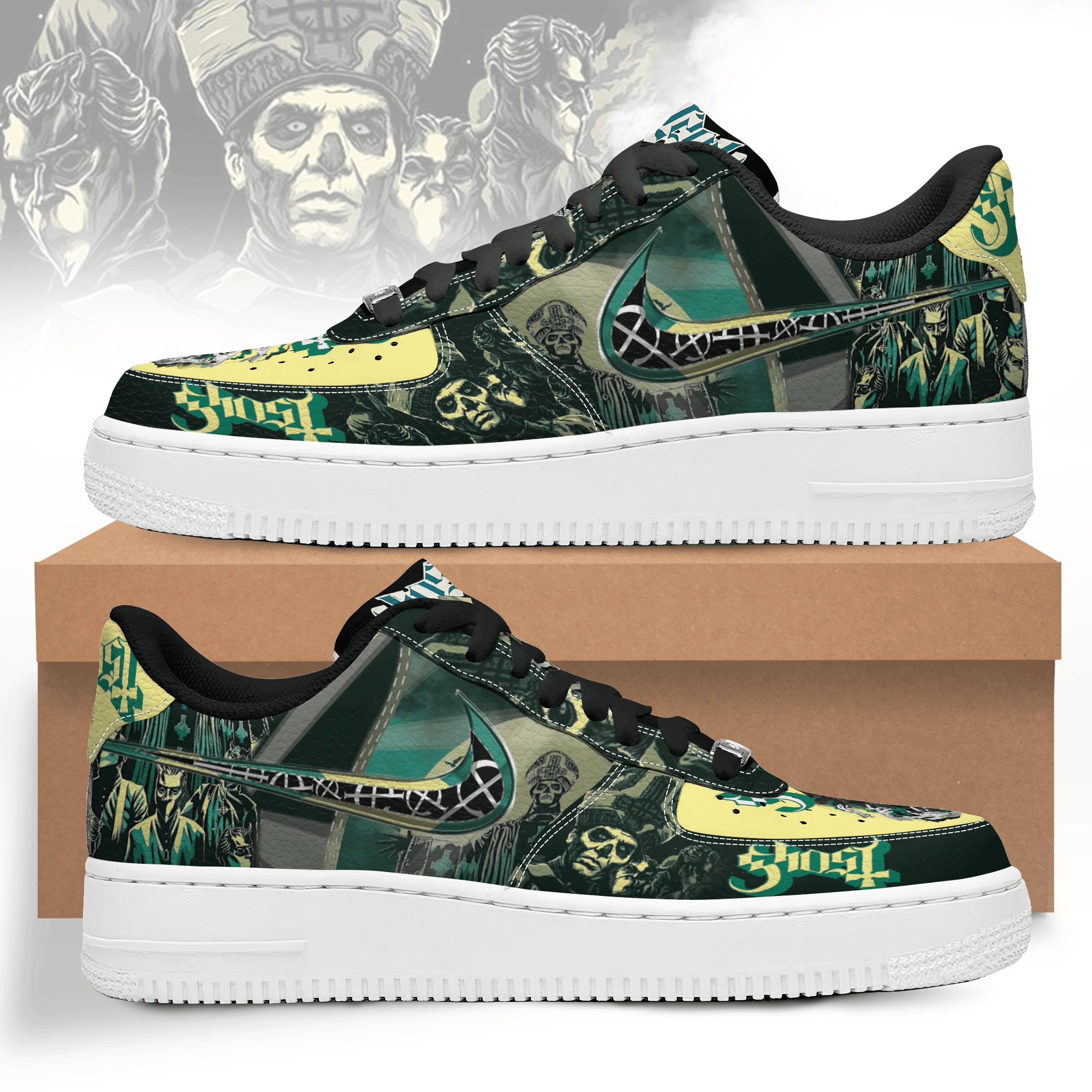 JWFancy Ghost Air Low-Top Sneakers Shoes For Men And Women