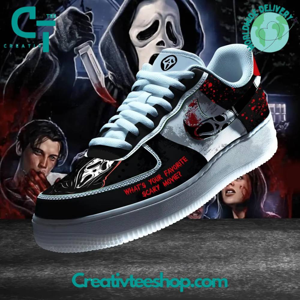 JWFancy Ghost Face Air Low-Top Sneakers Shoes For Men And Women