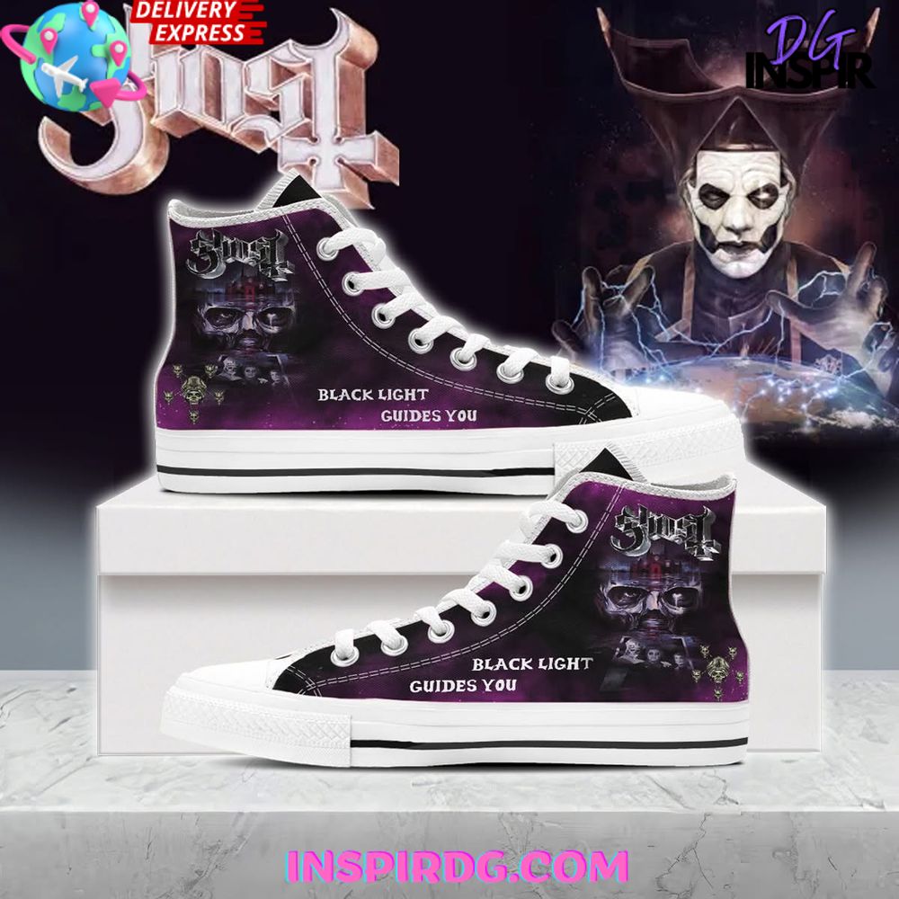JWFancy Ghost High Top Canvas Sneakers Shoes For Men And Women