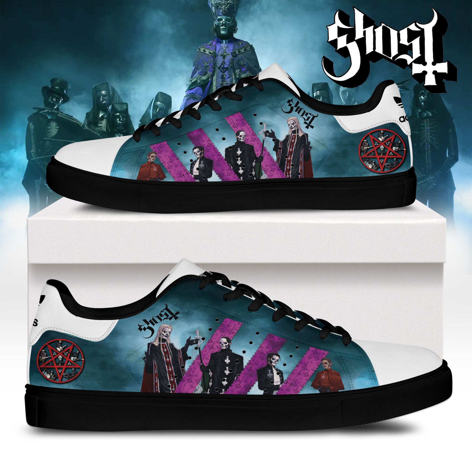 JWFancy Ghost Skate Stan Shoes Sneakes For Men And Women