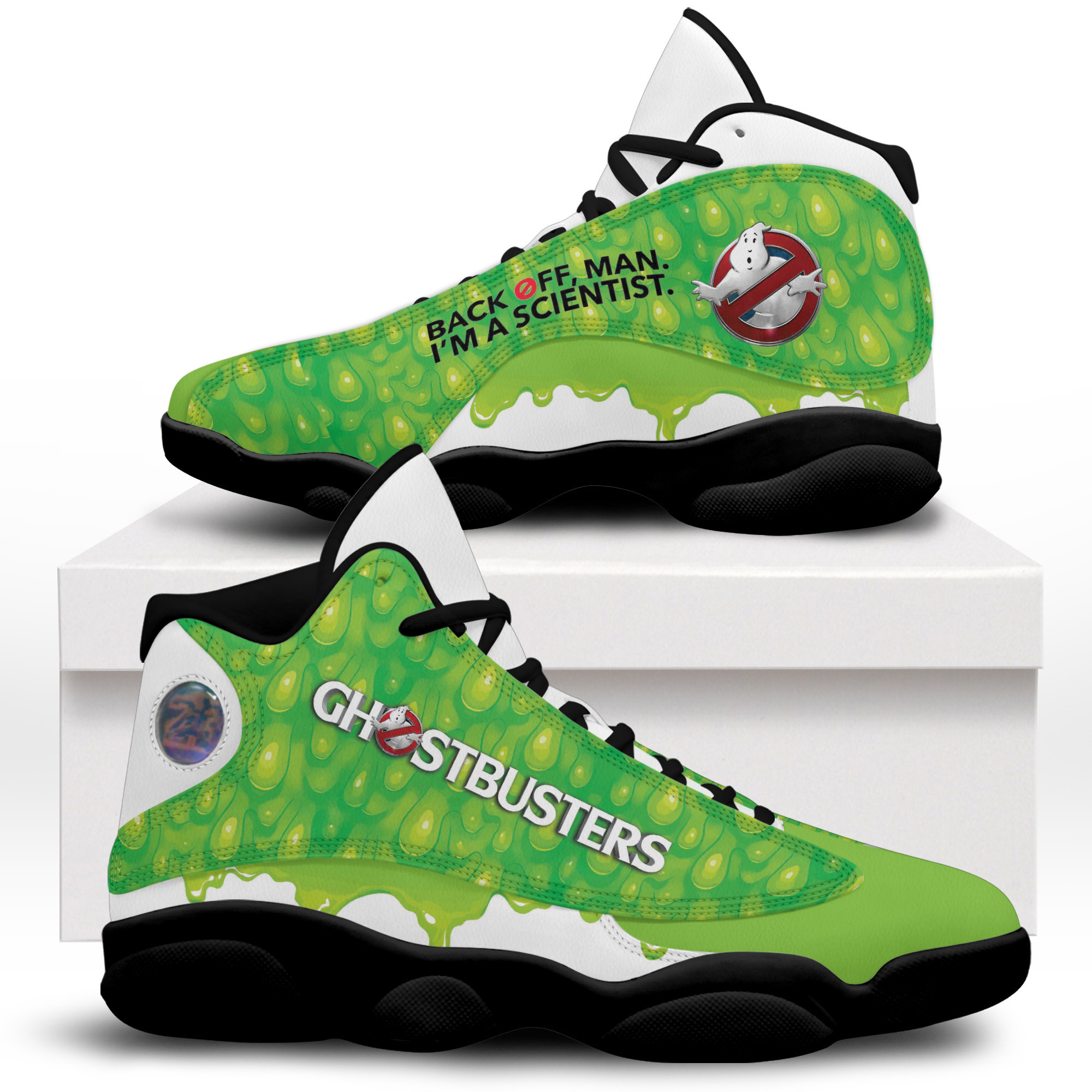 JWFancy Ghostbusters AJ13 Sneakers Shoes For Men And Women