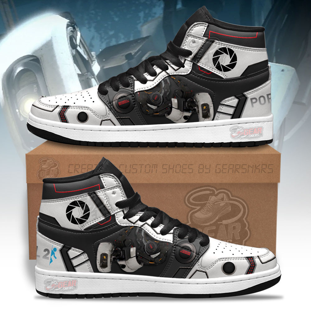 JWFancy GLaDOS Portal AJ1 High Sneakers Shoes For Men And Women