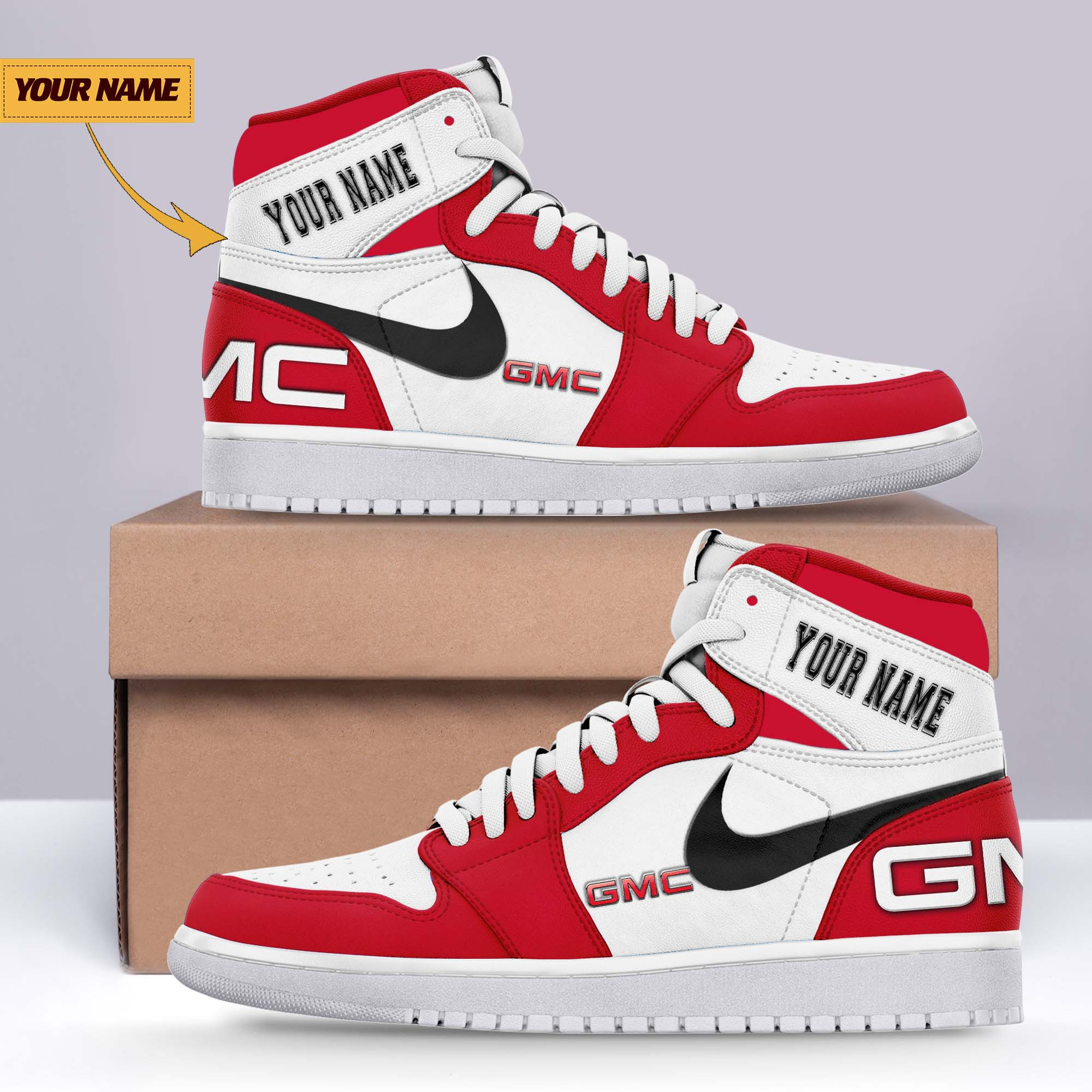 JWFancy GMC AJ1 High Sneakers Shoes For Men And Women