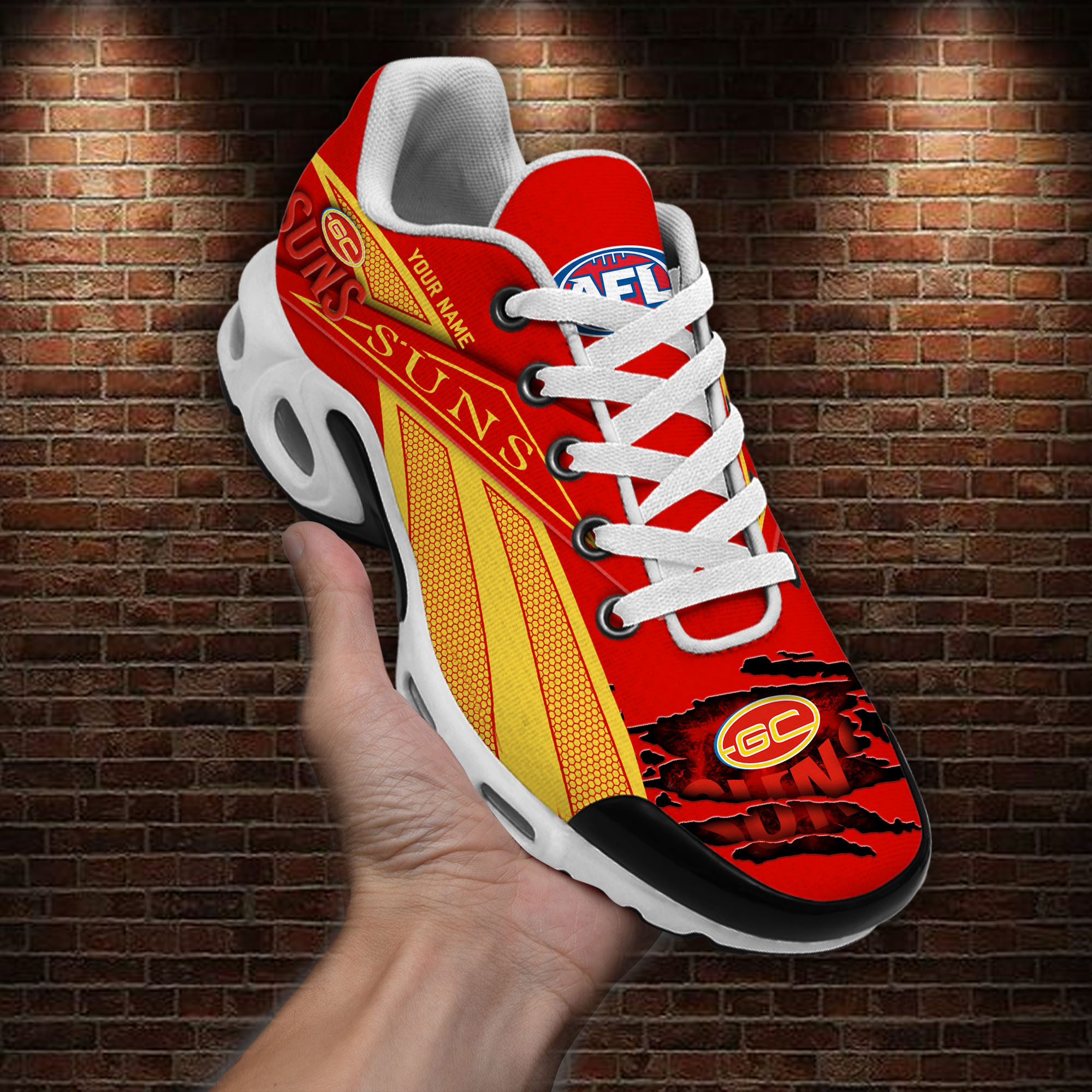 JWFancy Gold Coast Suns TN Shoes Sneakers For Men And Women