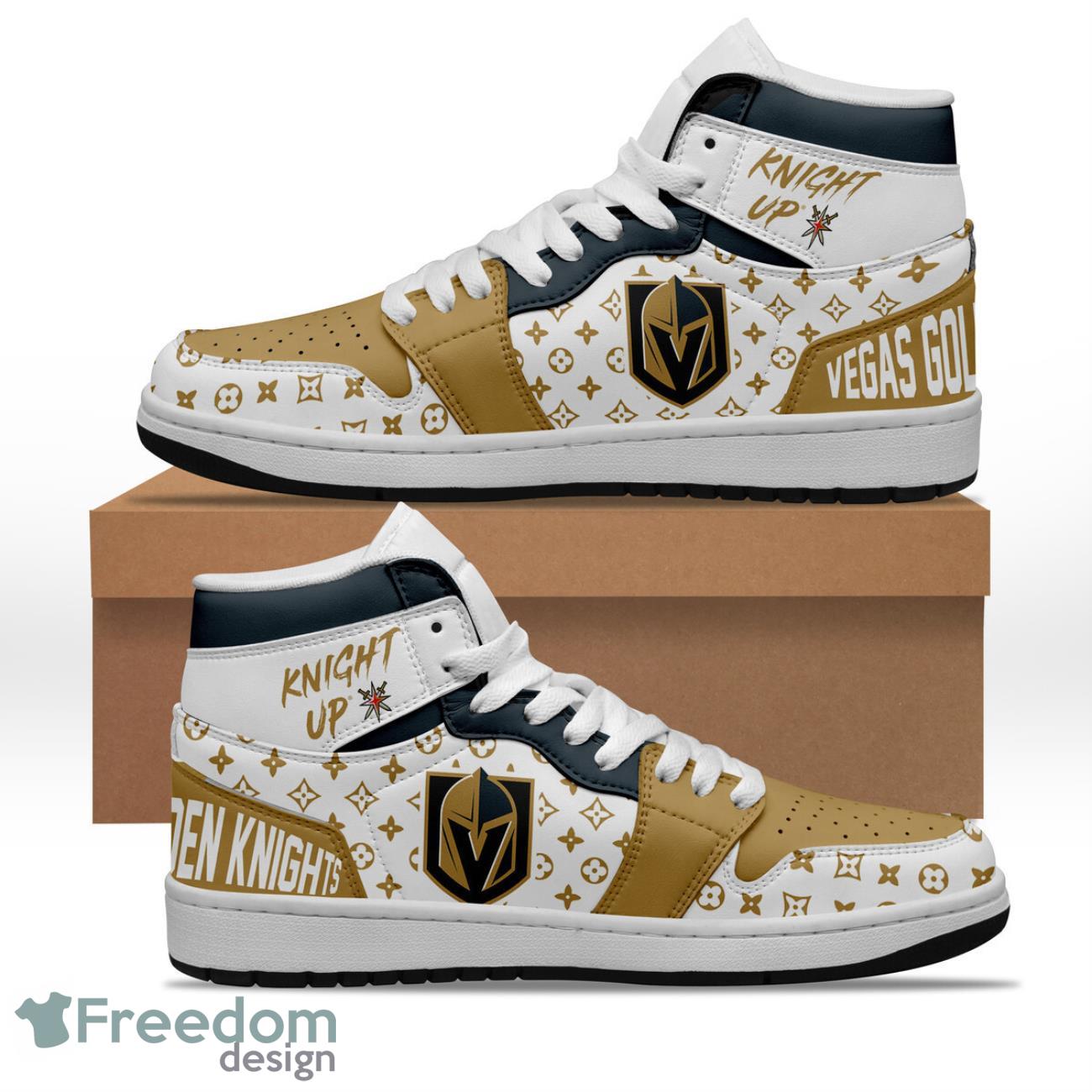 JWFancy Golden Knights AJ1 High Sneakers Shoes For Men And Women