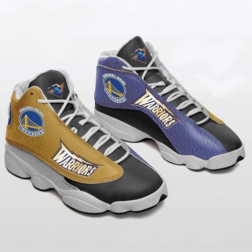 JWFancy Golden State Warriors AJ13 Sneakers Shoes For Men And Women