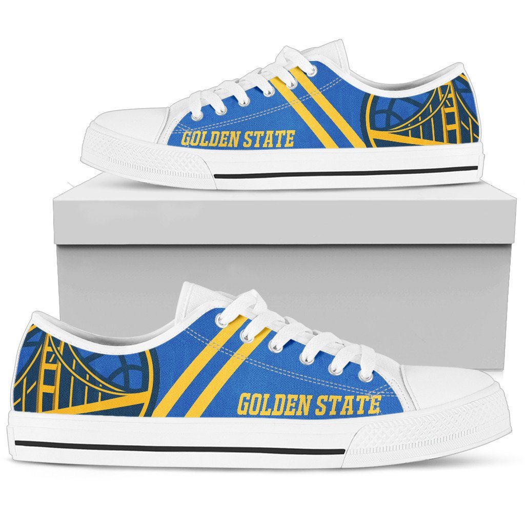 JWFancy Golden State Warriors Low Top Canvas Sneakers Shoes For Men And Women