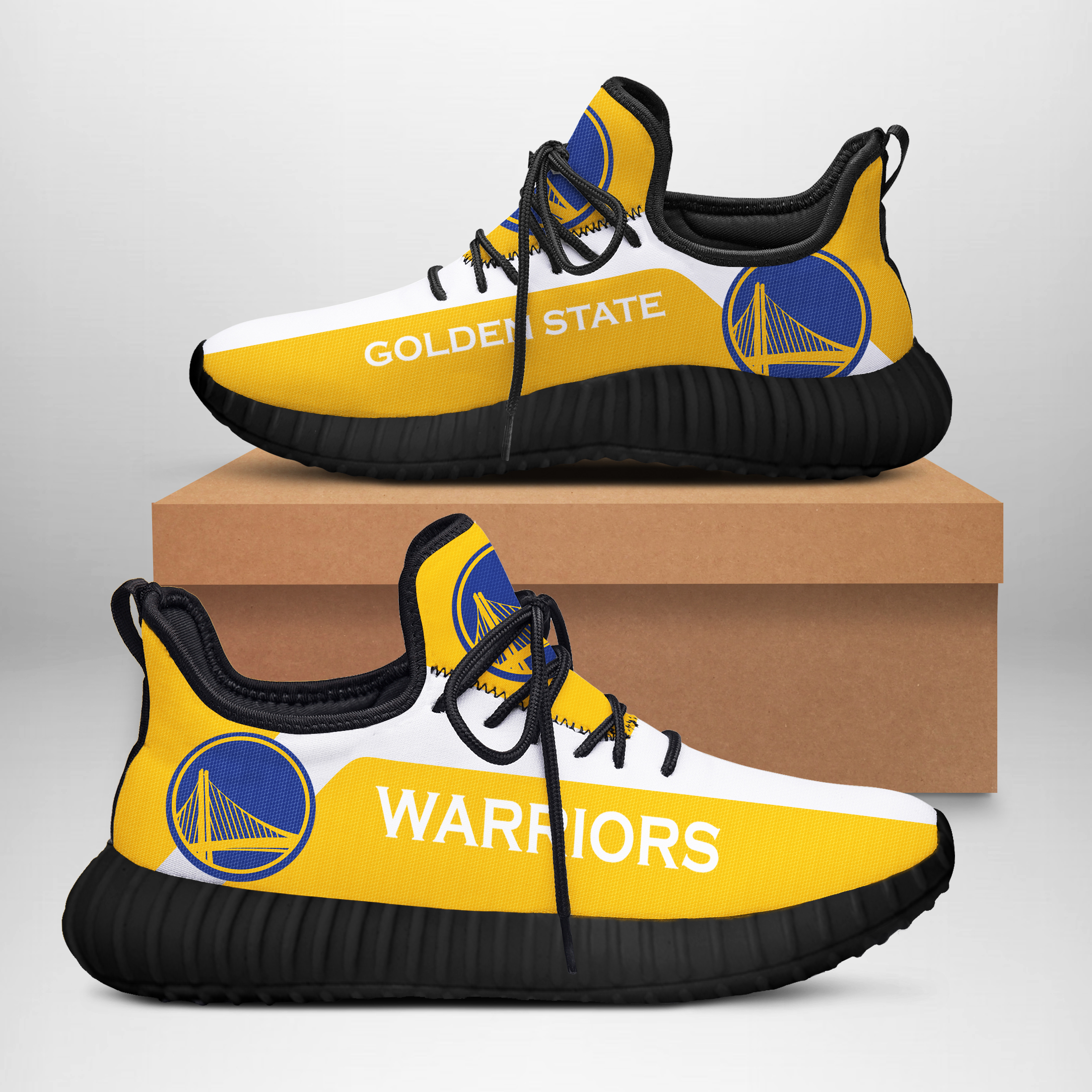 JWFancy Golden State Warriors Reze Sneakers Shoes For Men And Women
