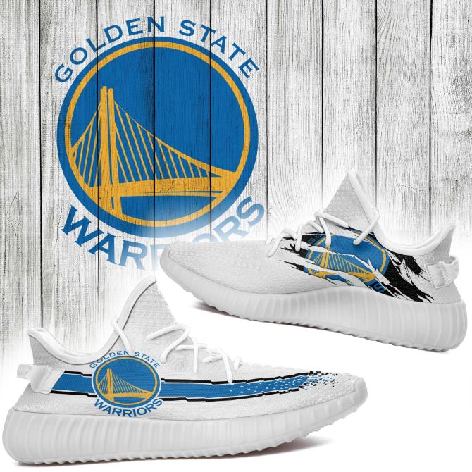 JWFancy Golden State Warriors Yeezy Boost Shoes For Men And Women