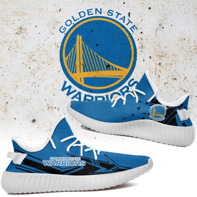 JWFancy Golden State Warriors Yeezy Boost Shoes For Men And Women