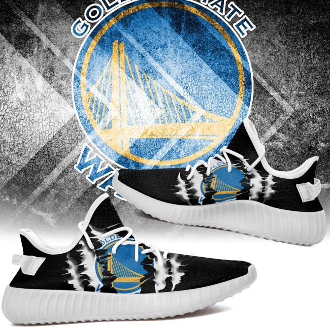 JWFancy Golden State Warriors Yeezy Boost Shoes For Men And Women