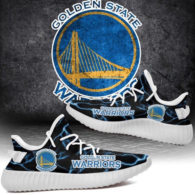 JWFancy Golden State Warriors Yeezy Boost Shoes For Men And Women