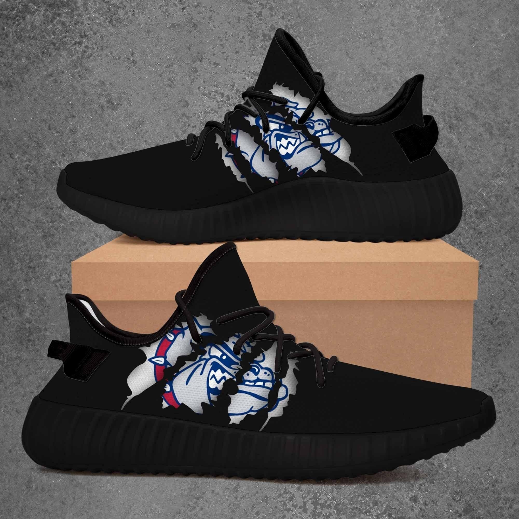 JWFancy Gonzaga Bulldogs Yeezy Boost Shoes For Men And Women