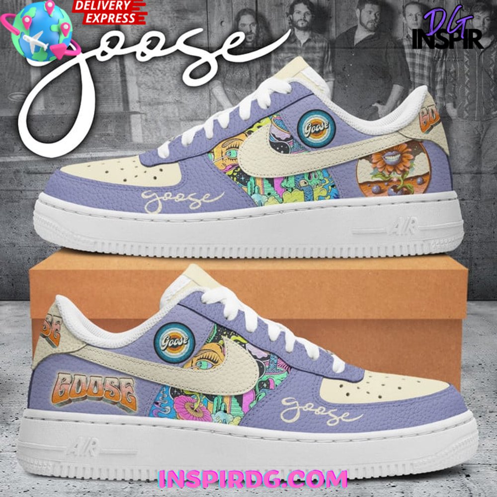 JWFancy Goose Band Air Low-Top Sneakers Shoes For Men And Women
