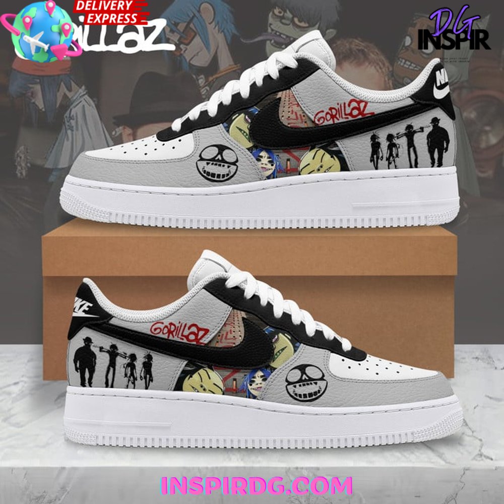 JWFancy Gorillaz Air Low-Top Sneakers Shoes For Men And Women