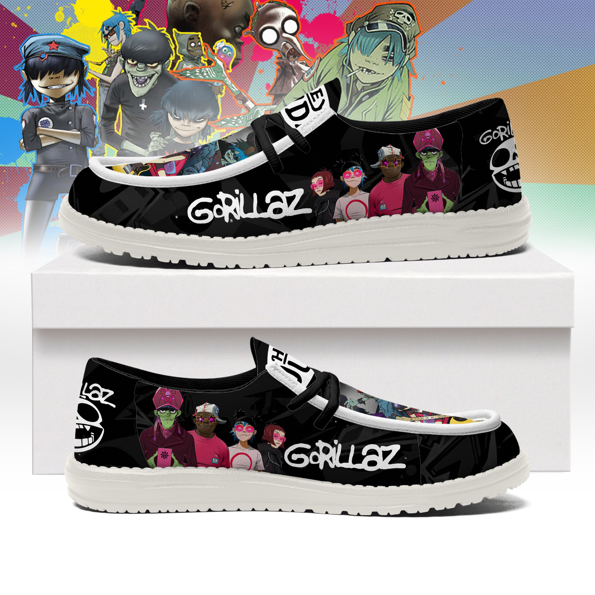 JWFancy Gorillaz – Custom Name Hey Dude