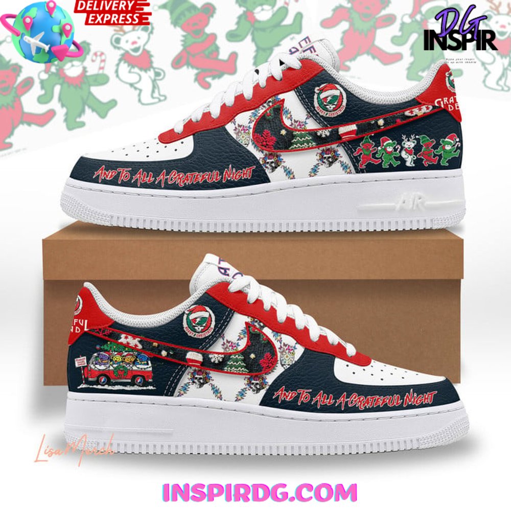 JWFancy Grateful Dead Air Low-Top Sneakers Shoes For Men And Women