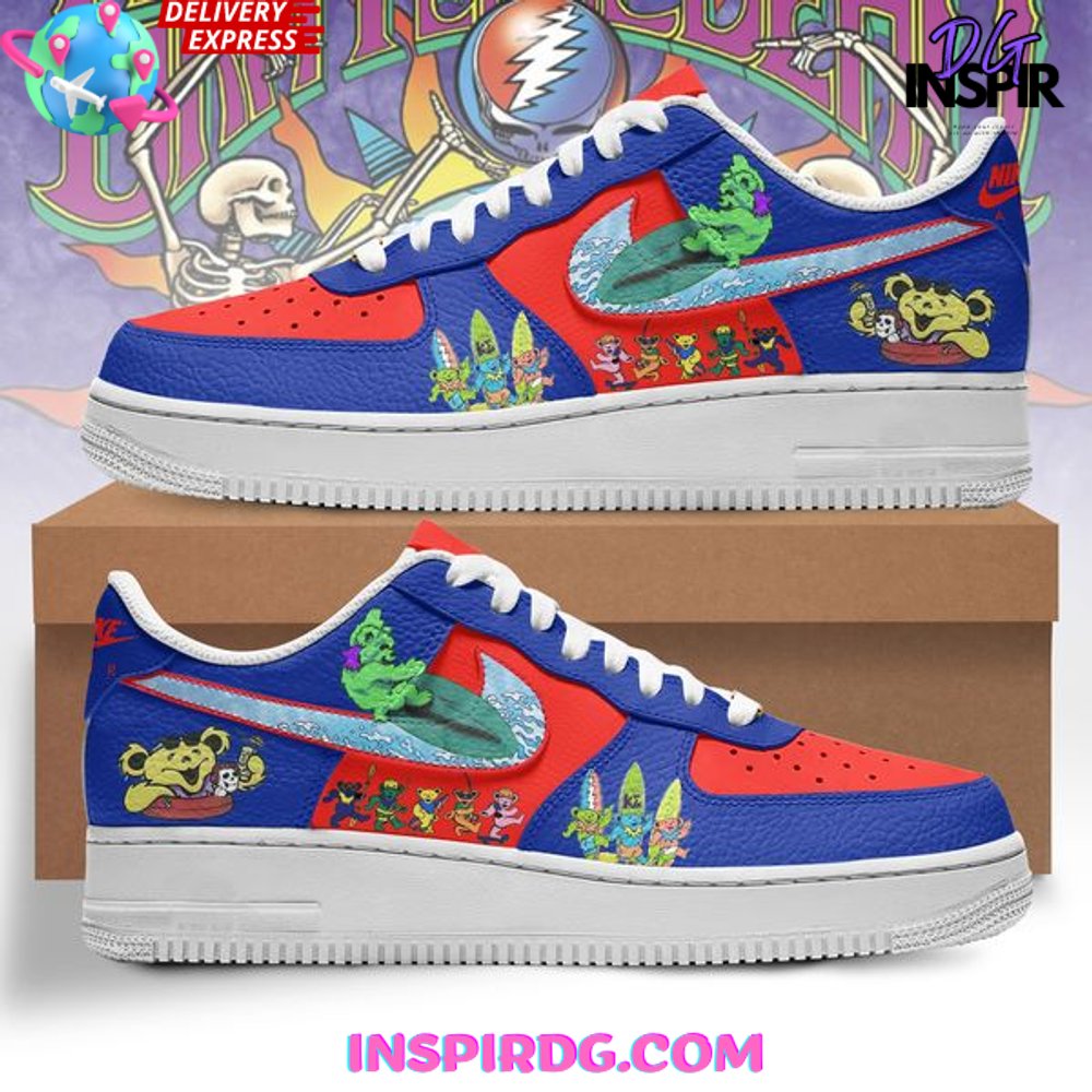 JWFancy Grateful Dead Air Low-Top Sneakers Shoes For Men And Women