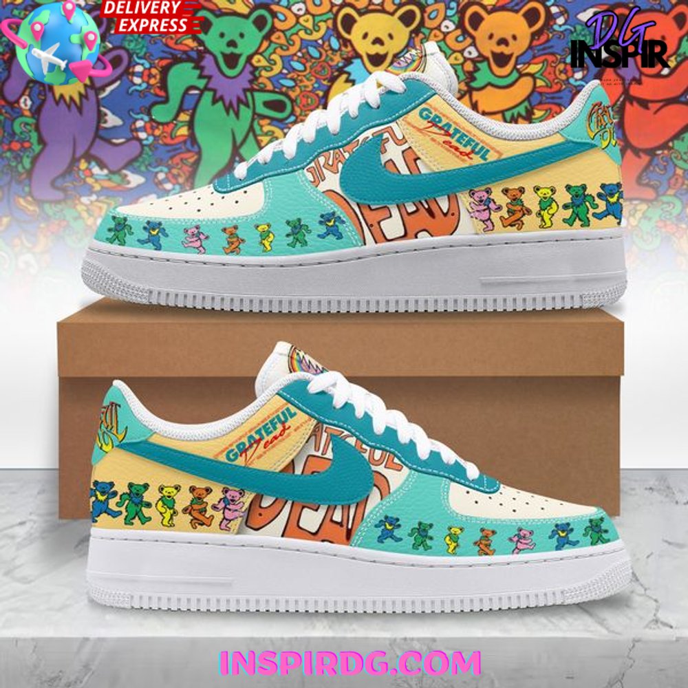 JWFancy Grateful Dead Air Low-Top Sneakers Shoes For Men And Women