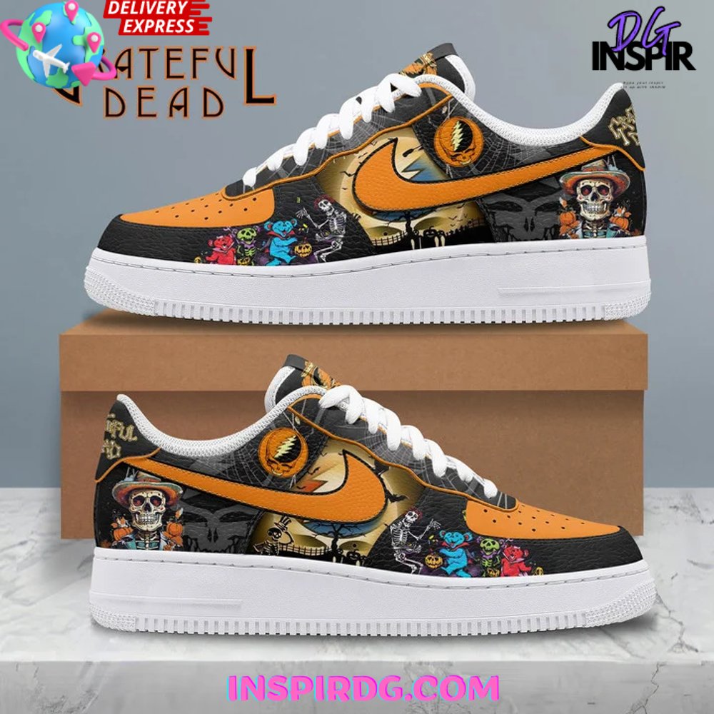 JWFancy Grateful Dead Air Low-Top Sneakers Shoes For Men And Women