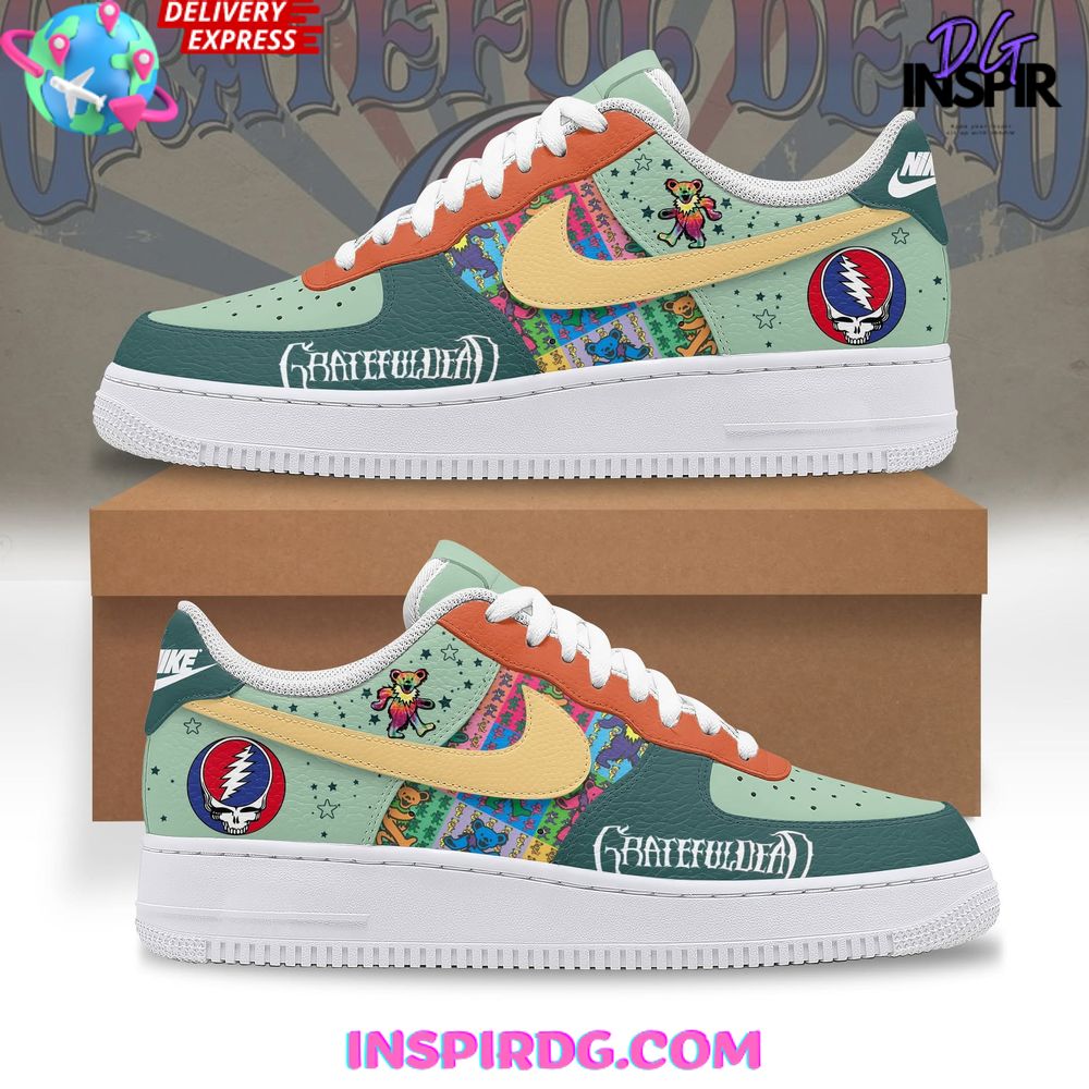 JWFancy Grateful Dead Air Low-Top Sneakers Shoes For Men And Women