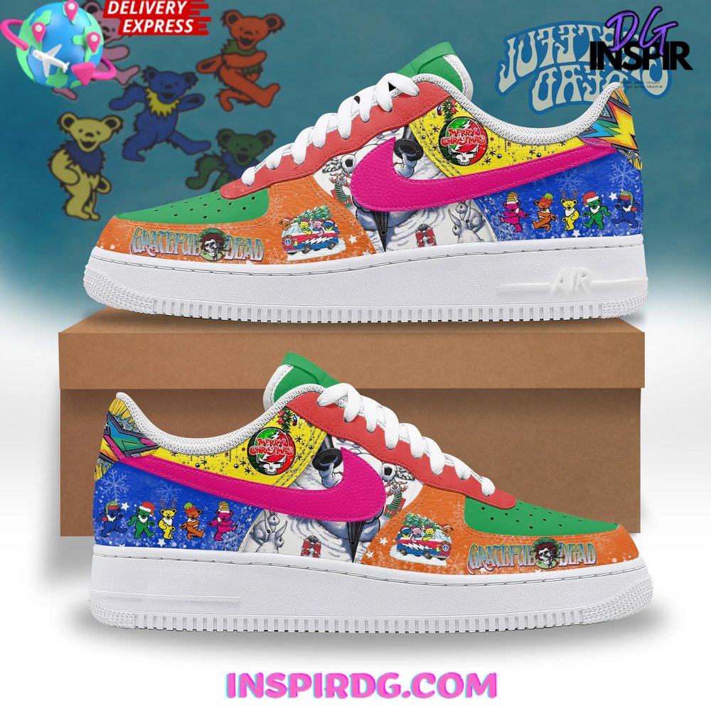 JWFancy Grateful Dead Air Low-Top Sneakers Shoes For Men And Women