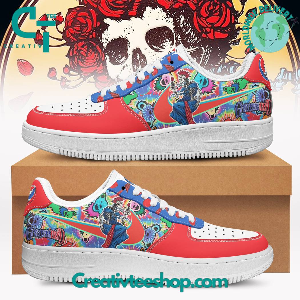 JWFancy Grateful Dead Air Low-Top Sneakers Shoes For Men And Women