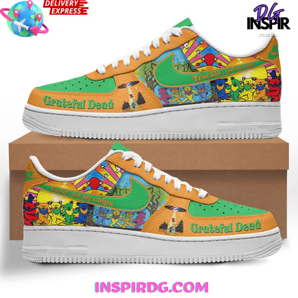 JWFancy Grateful Dead Air Low-Top Sneakers Shoes For Men And Women