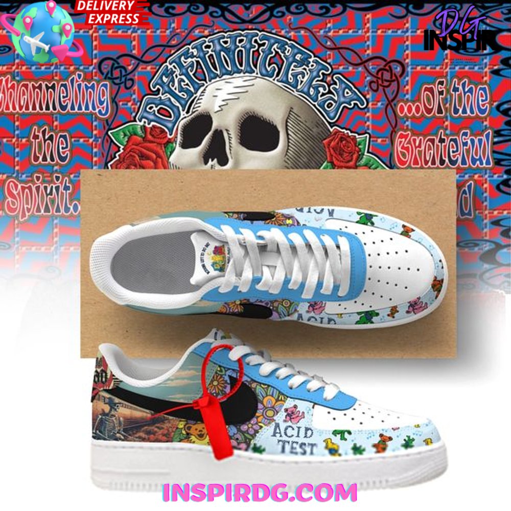 JWFancy Grateful Dead Air Low-Top Sneakers Shoes For Men And Women