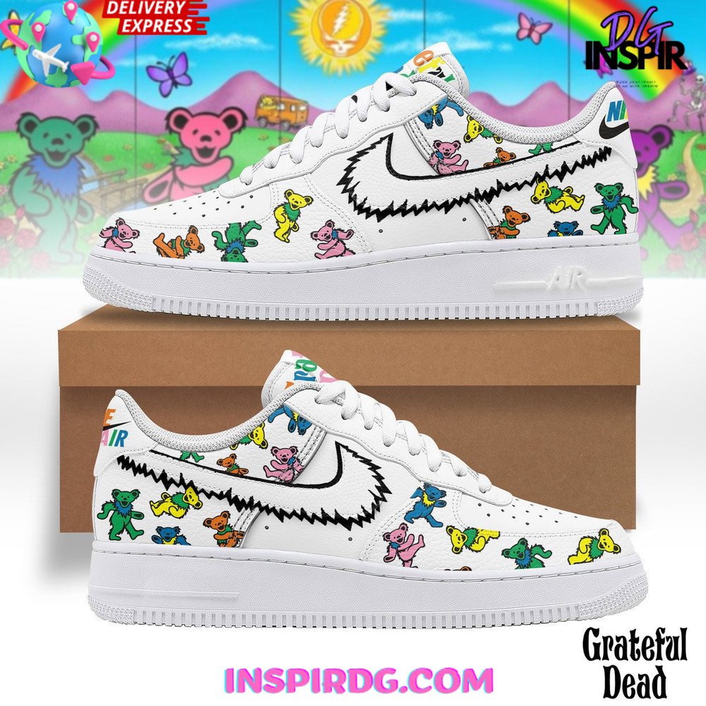 JWFancy Grateful Dead Air Low-Top Sneakers Shoes For Men And Women