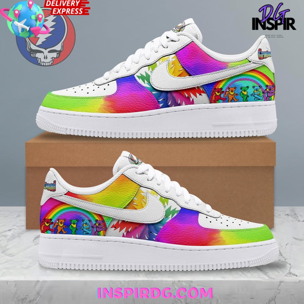JWFancy Grateful Dead Air Low-Top Sneakers Shoes For Men And Women