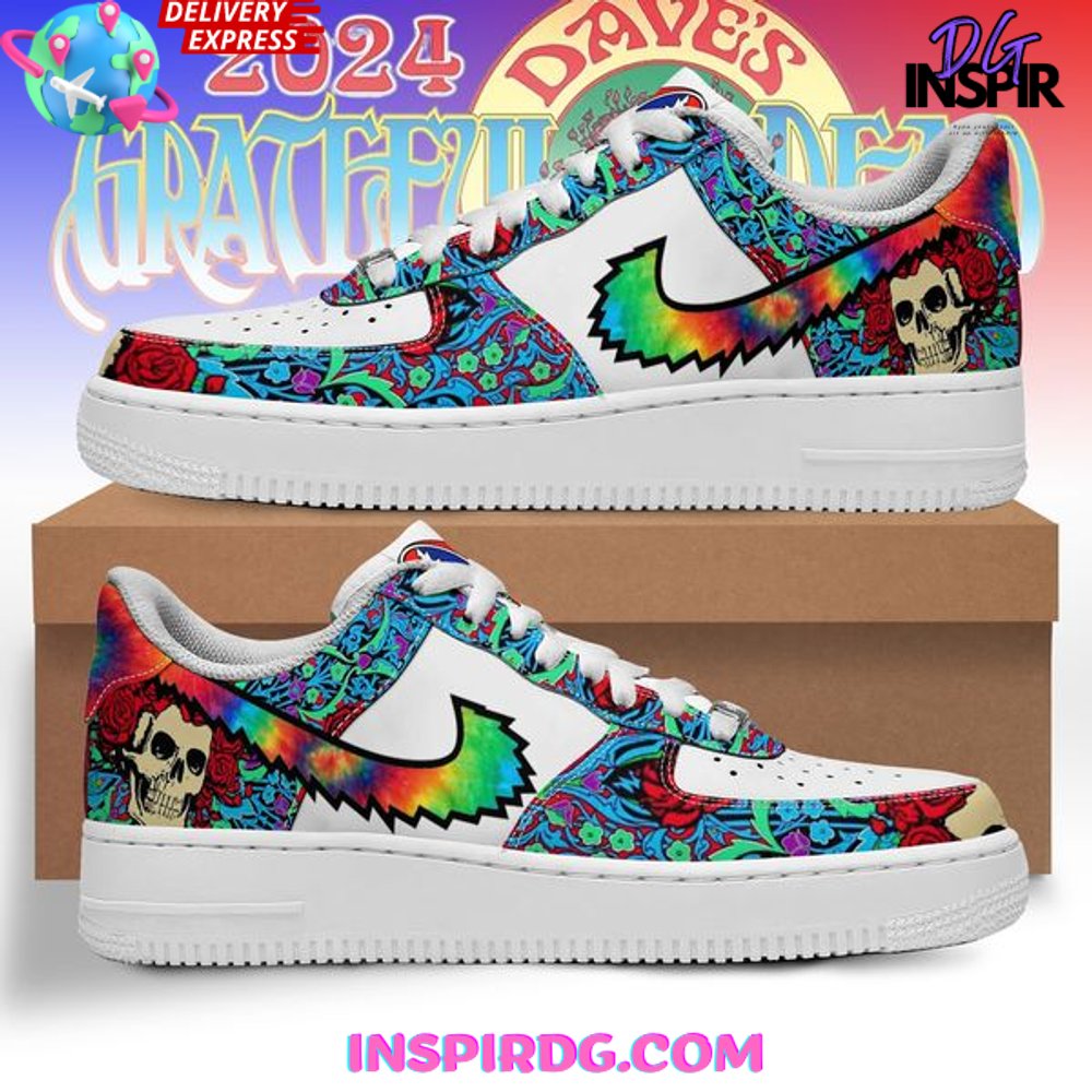 JWFancy Grateful Dead Air Low-Top Sneakers Shoes For Men And Women