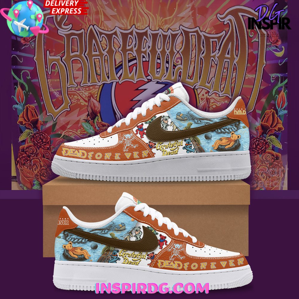 JWFancy Grateful Dead Air Low-Top Sneakers Shoes For Men And Women