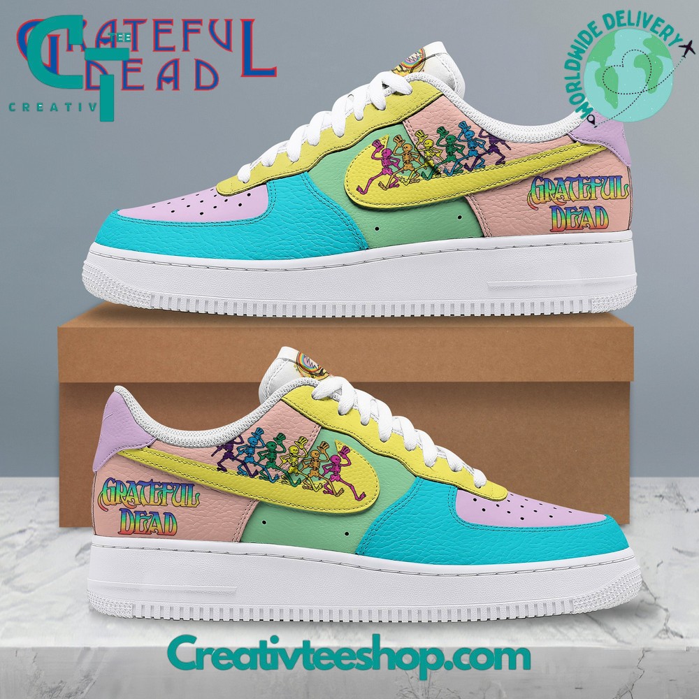 JWFancy Grateful Dead Air Low-Top Sneakers Shoes For Men And Women