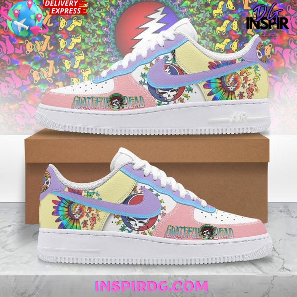 JWFancy Grateful Dead Air Low-Top Sneakers Shoes For Men And Women