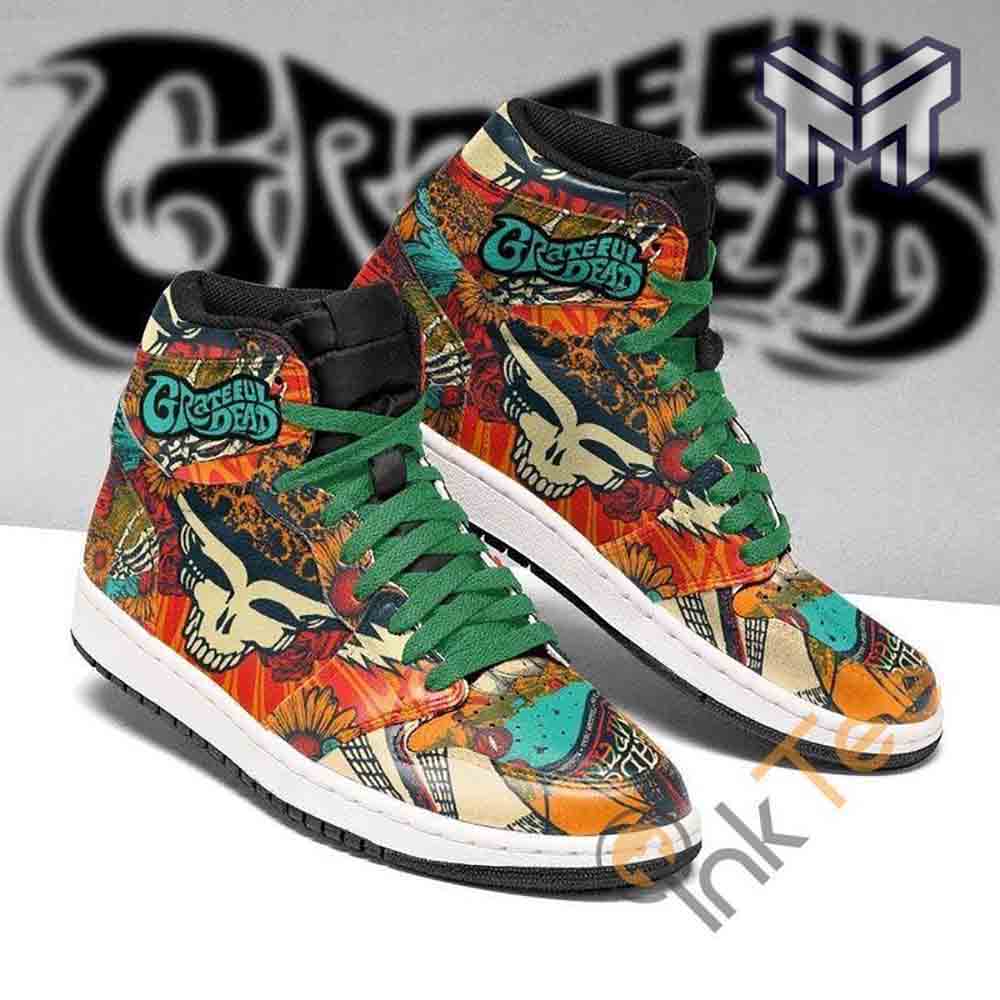 JWFancy Grateful Dead AJ1 High Sneakers Shoes For Men And Women