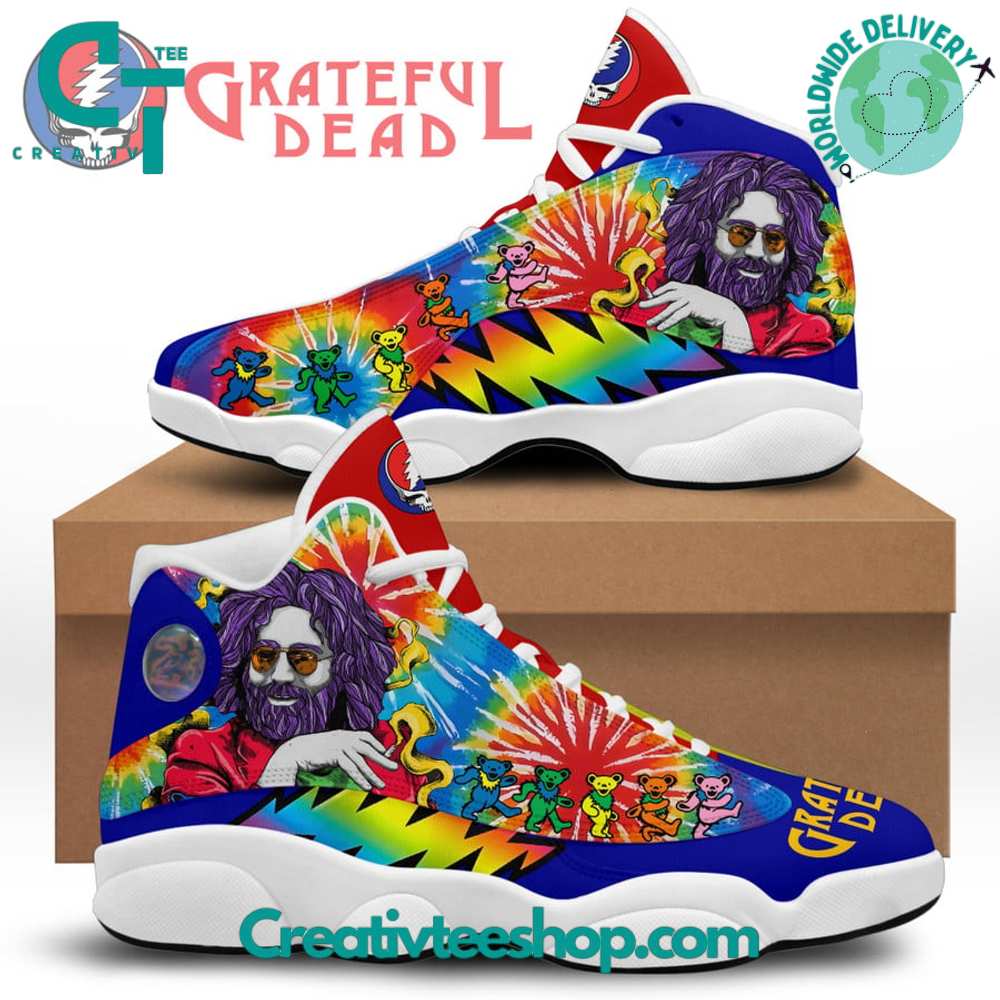 JWFancy Grateful Dead AJ13 Sneakers Shoes For Men And Women