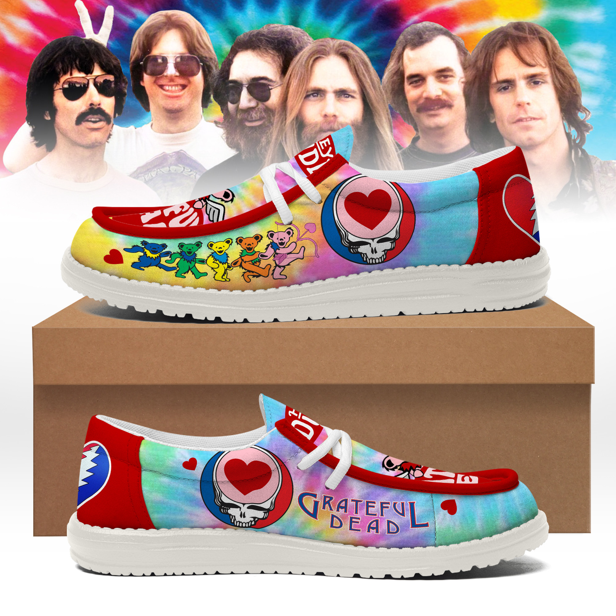 JWFancy Grateful Dead – Custom Name Hey Dude
