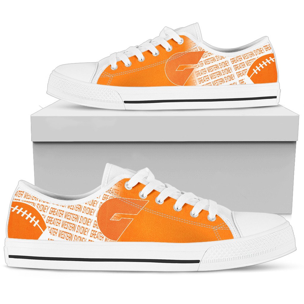 JWFancy Greater Western Sydney Giants Low Top Canvas Sneakers Shoes For Men And Women